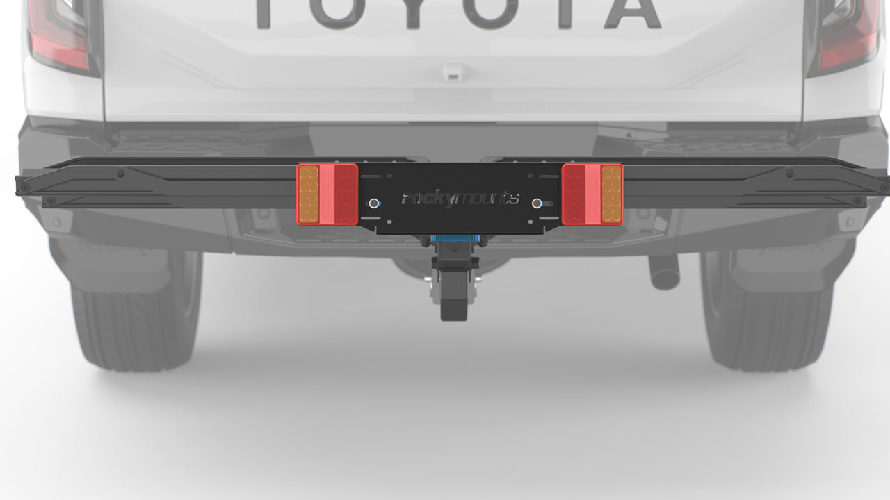LED Number Plate (plate + lights only)