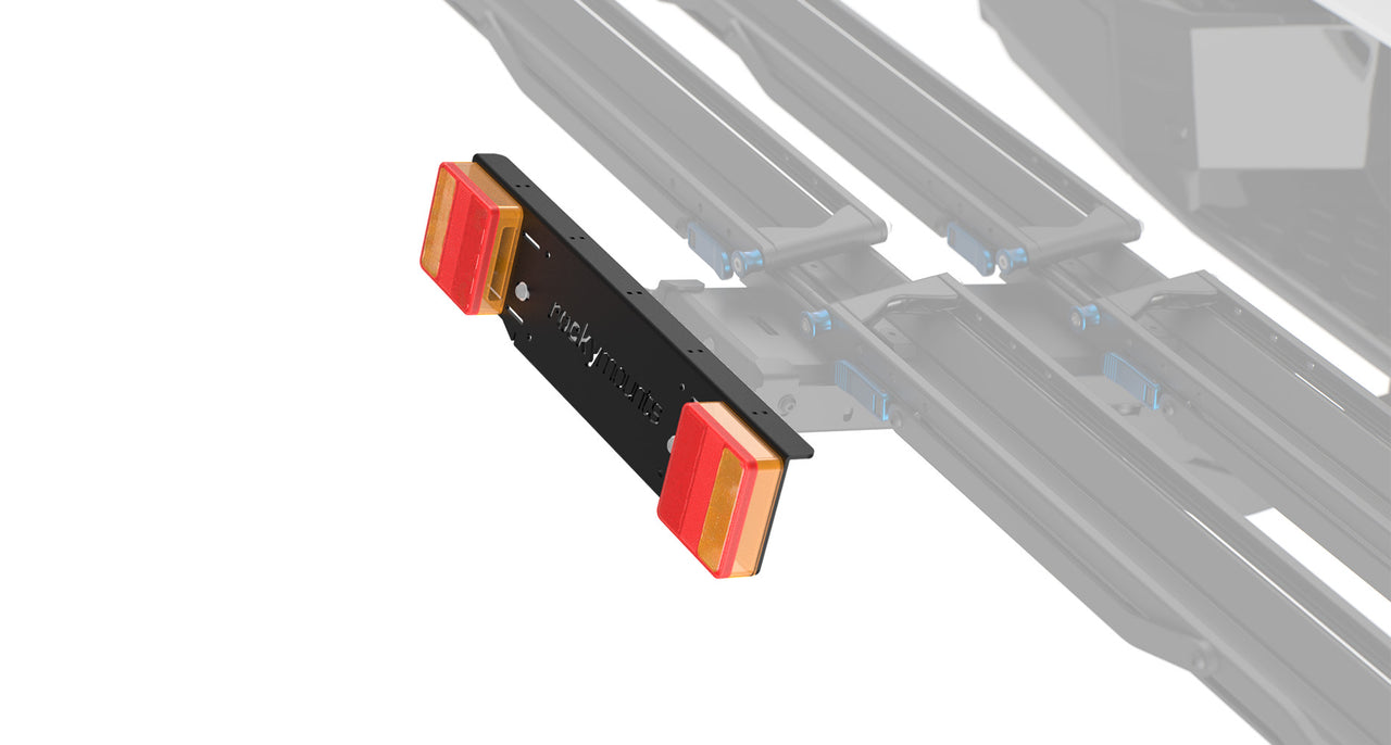 LED Number Plate (plate + lights only)